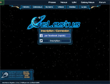 Tablet Screenshot of celestus.fr