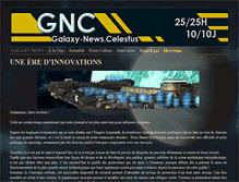 Tablet Screenshot of galaxy-news.celestus.fr